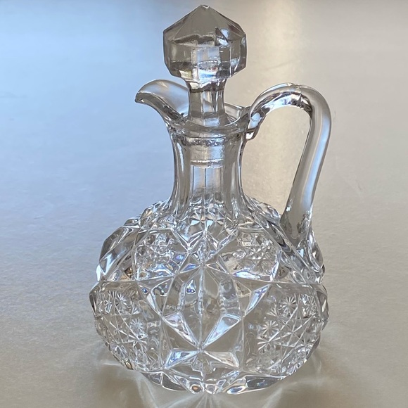Vintage Clear Glass Decanter